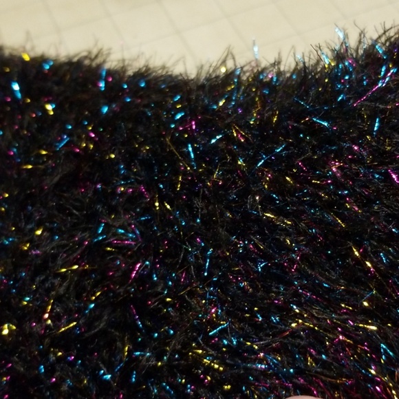 Wild Fable Black Rainbow Metallic Sweater - Picture 6 of 6